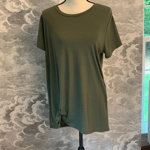 Time and tru green tee shirt 12-14